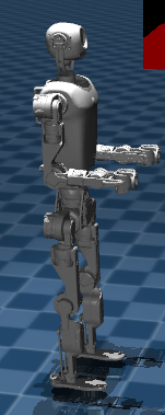 Initial calibration posture for Sonic full-body teleoperation