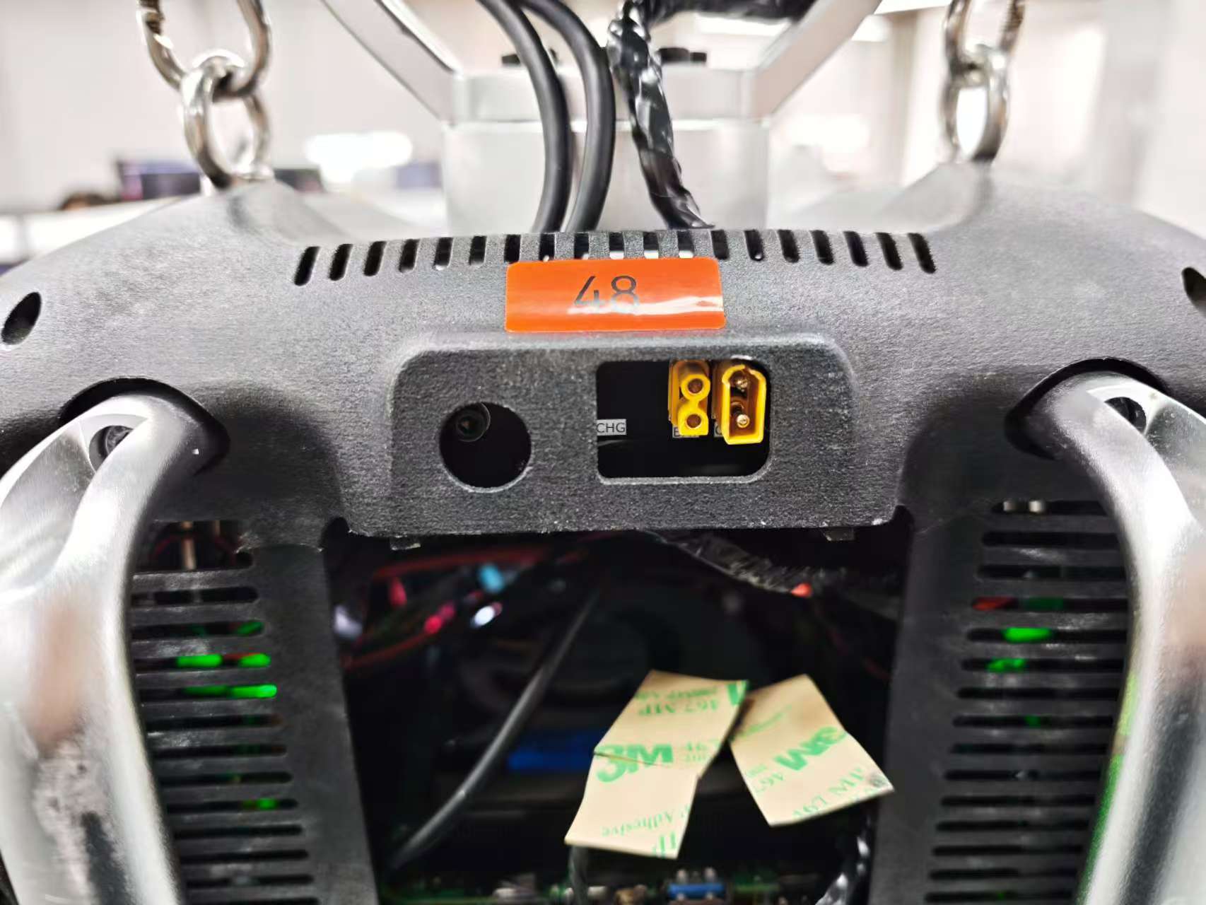 Robot Backplate Charging Port